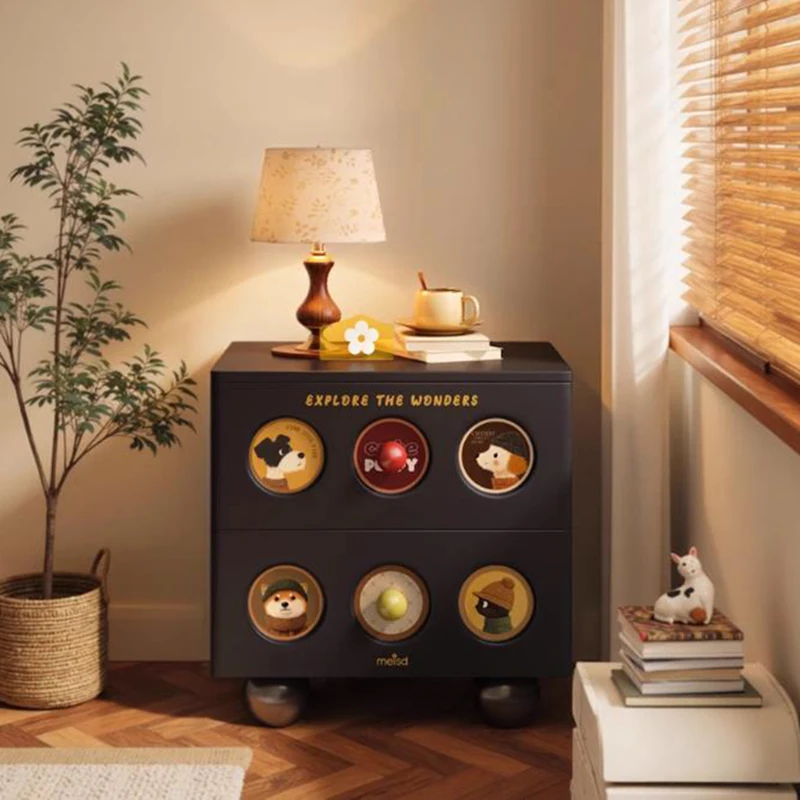 

Unique Sideboards Bedside Table Cute Organizer Comfortable Computer Nightstand Storage Cabinets Mesa De Noche Home Furniture