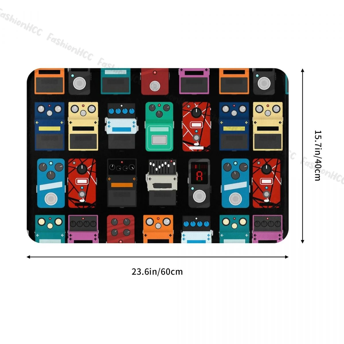 Classic Music rock musician Anti-Slip Doormat Kitchen Mat Pedal Board Hallway Carpet Welcome Rug Bedroom Decorative