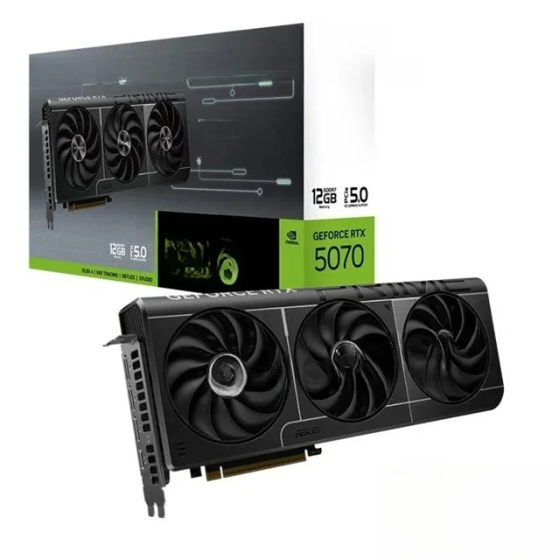 

PRIME RTX5070-12G master, suitable for AI computing power live rendering mapping e-sports game graphics card