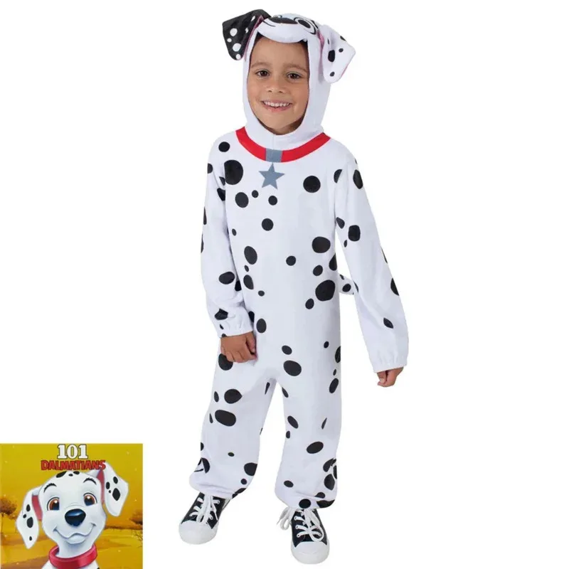 

101 Dalmatians Costume Kids Halloween Costume for Children Carnival Performance Party Clothing