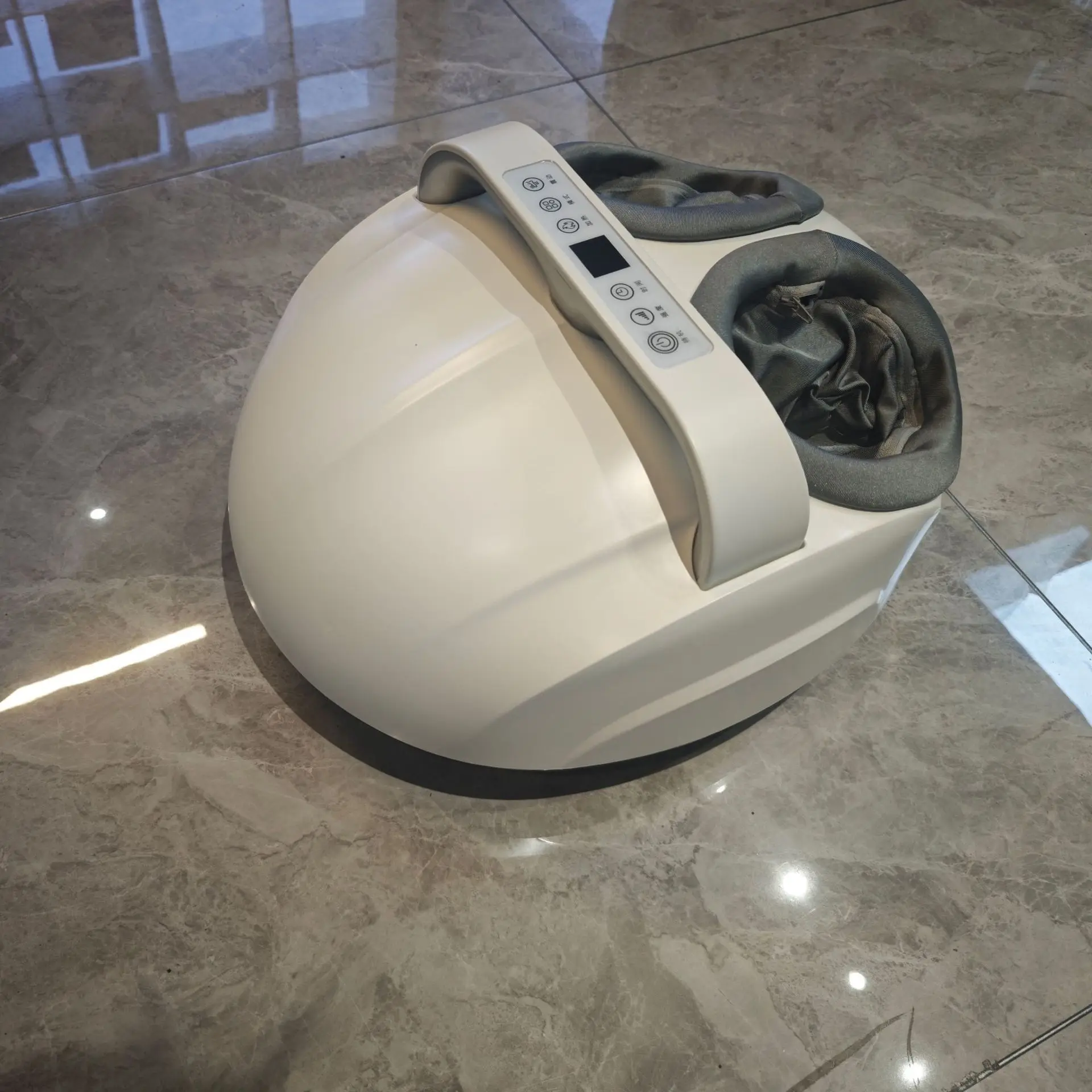 Electric Foot Massager with Heat and Magnetic Therapy Deep Kneading Shiatsu for Relaxation Home Use