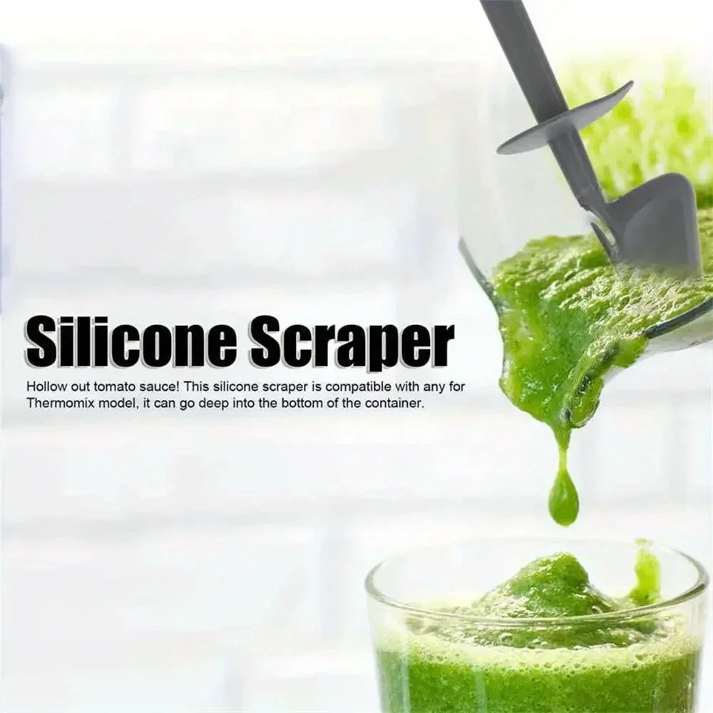 1PC Rotary Spatula for Thermomix TM6 / TM5 / TM31 Mixing Drums Cleaner Feeding Tools Jar Wall Scrapers Kichen Accessorie view 4