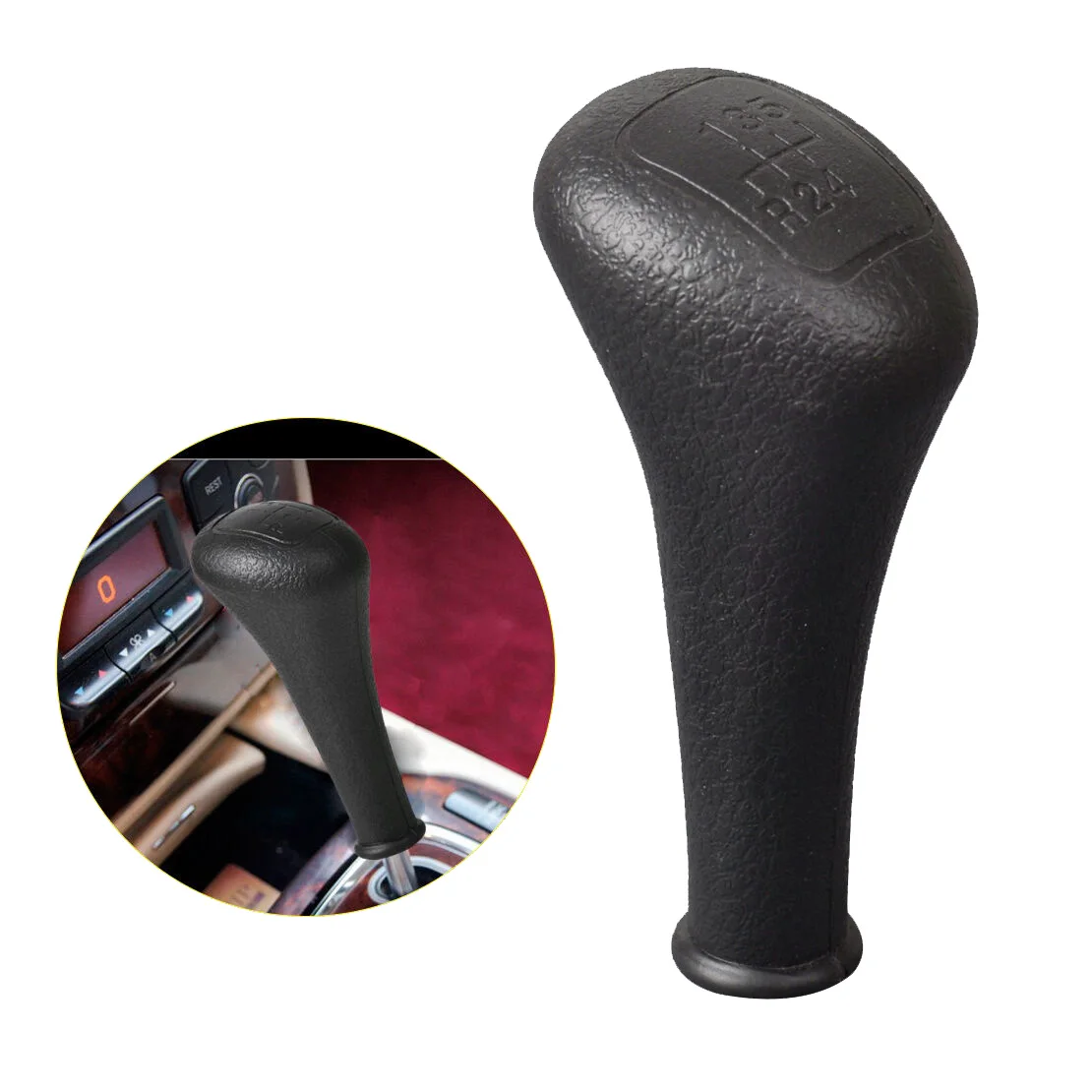 5 Speed Car Gear Shift Knob Shifter Lever for Mercedes Benz C Class W201/E Class W123/S W140