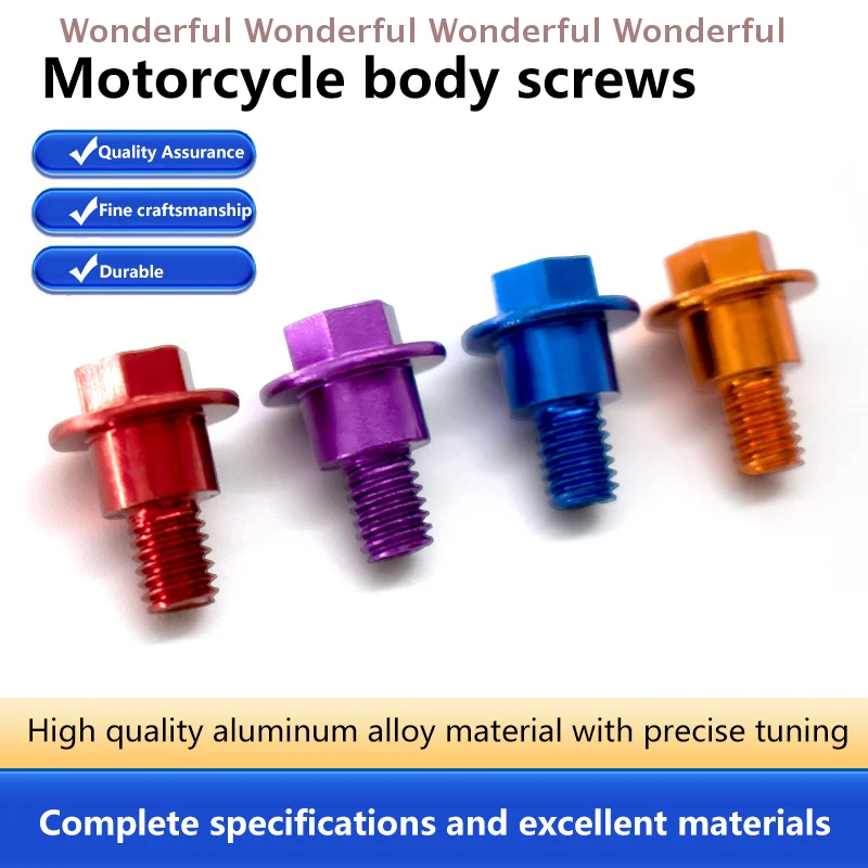 

Reliable M6*12 Fork Guard Screws for KT SX SXF and Other Motorcycles.
