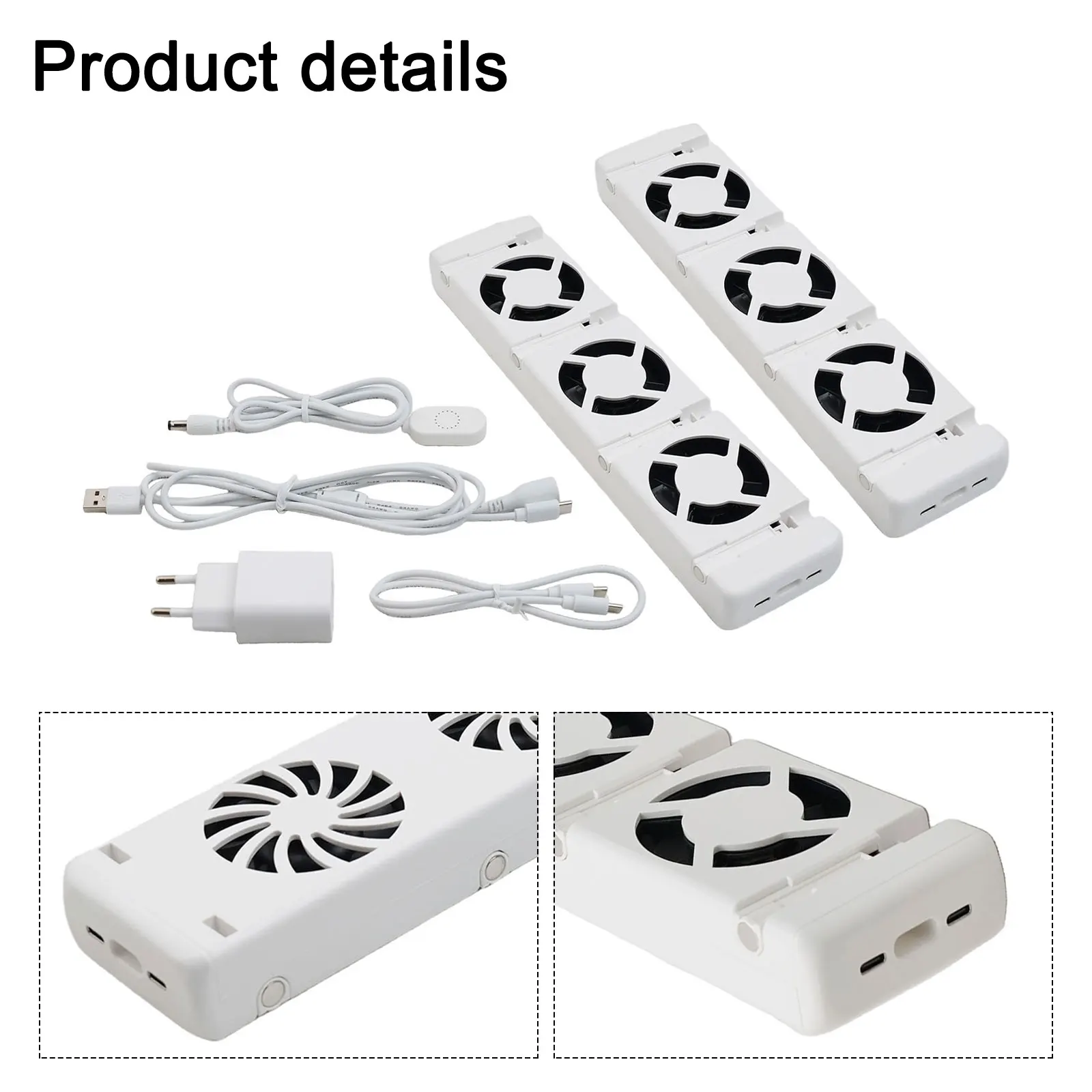 3Fan Radiator Fan Set Intelligent Cooling Fans For Home Radiator Heating Fan Energy-Efficient Low Noise Ventilator Fan