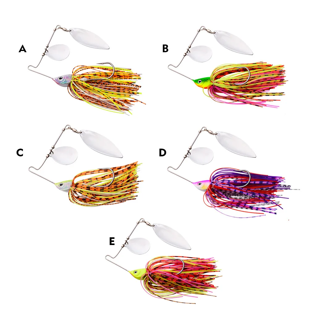 1pcs Spinner Bait 10g15g20g Metal Lure Hard Fishing Lure Spinner Lure Spinnerbait Pike Swivel Fish Tackle Wobbler Fishing image 6