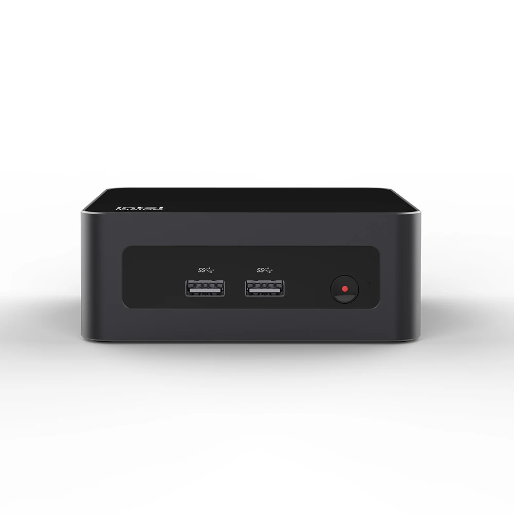 Mini PC Intel Core i5 12450H a bordo economico 8 core 4 * USB 2 * HDMI RJ45 M.2 SATA Win11 DDR4 Ventola per computer desktop da ufficio Wifi6