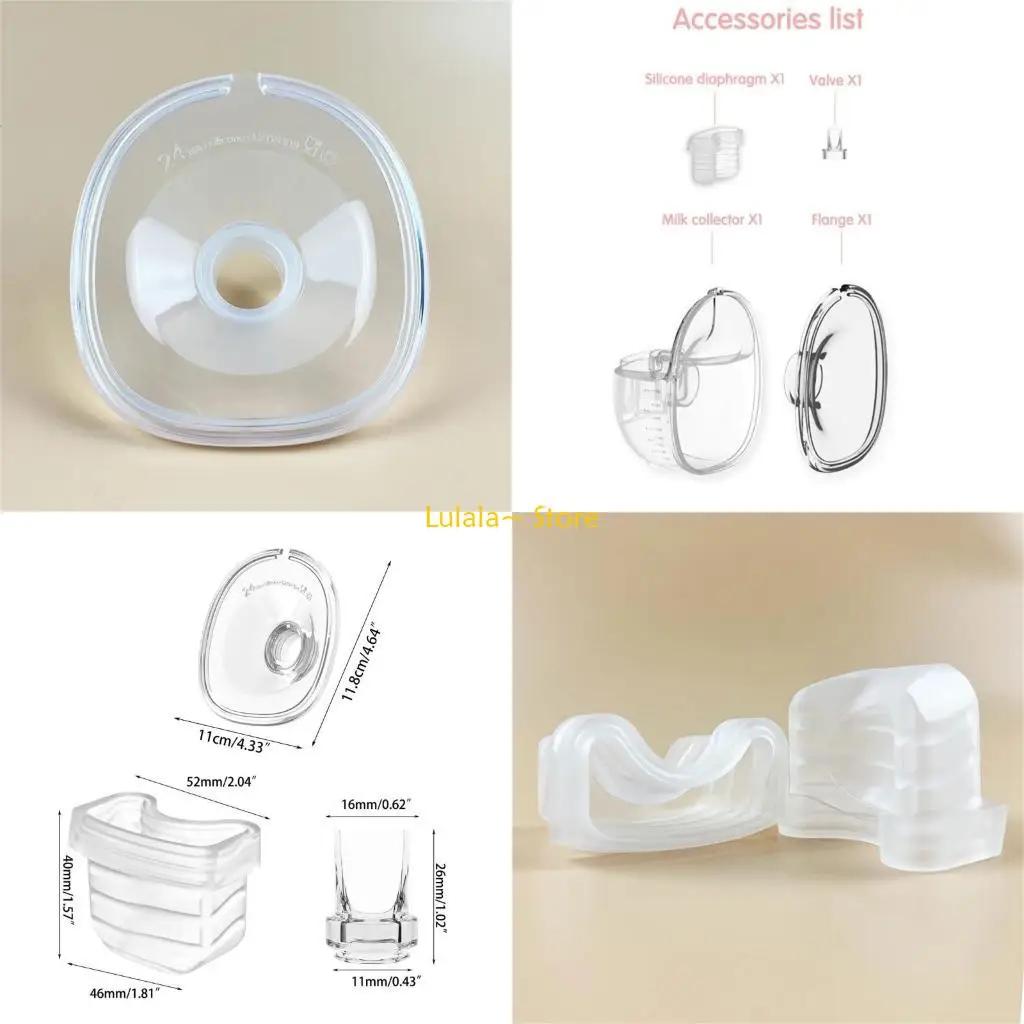 Y4QA Milk Collector Duckbill valves Horn for S21 S18 Electric Replacement