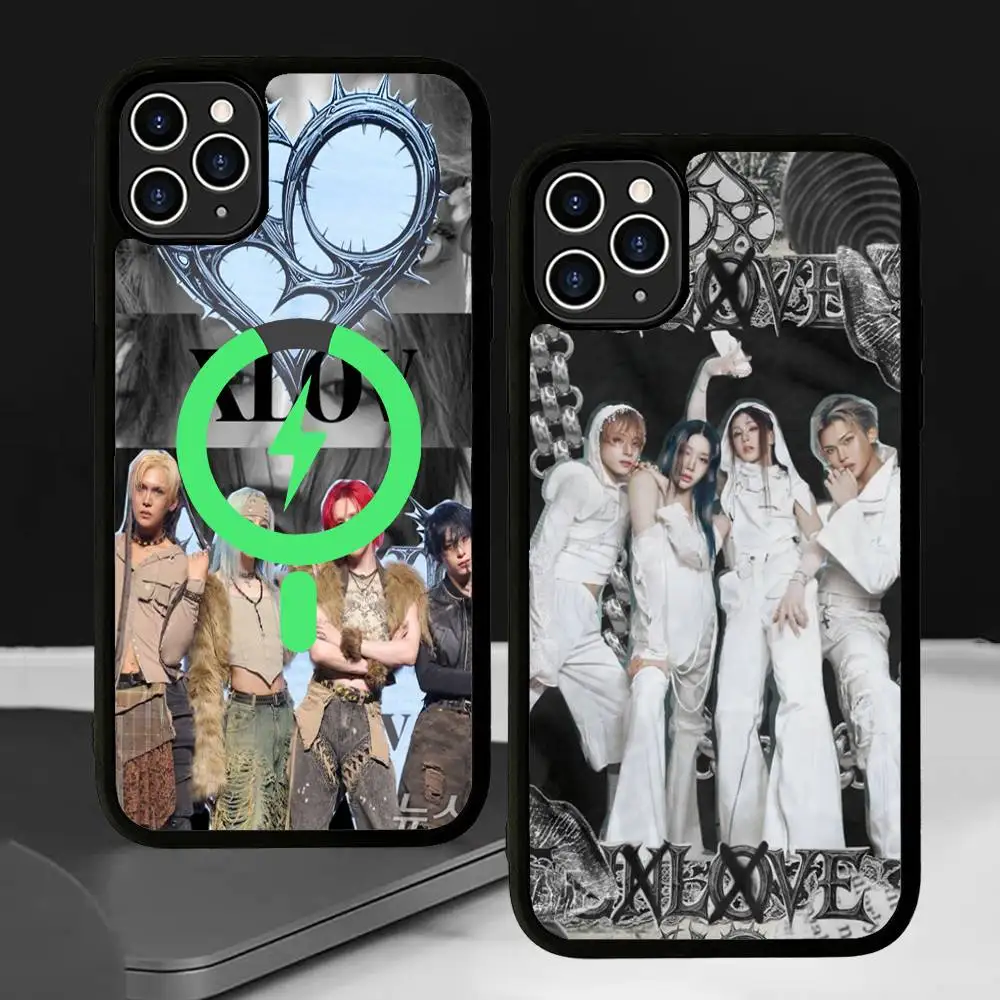 

Popular Logo X-XLOV For Magnetic Case For IPhone 17 16 14 13 12 11 15 Pro Max Plus Wireless Charge Phone Cover