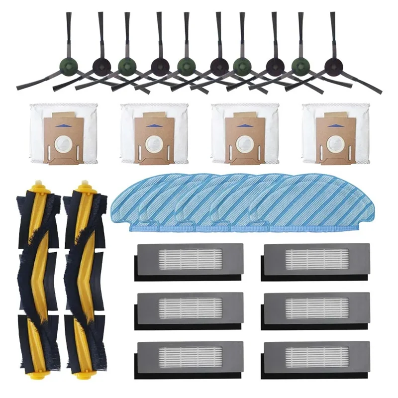 TAIGH-Robot Vacuum Cleaner Dust Bag Filter Disposable Mop Cloth Replacement Spare Parts For ECOVACS DEEBOT OZMO T8 / T8 AIVI