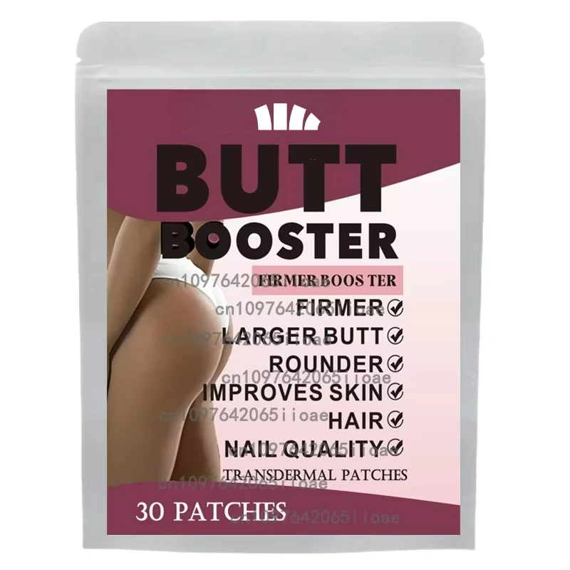 30 Patches Curve Butt Enhancement Transdermal Patches Tighten, Firm And Lift Booty And Hips