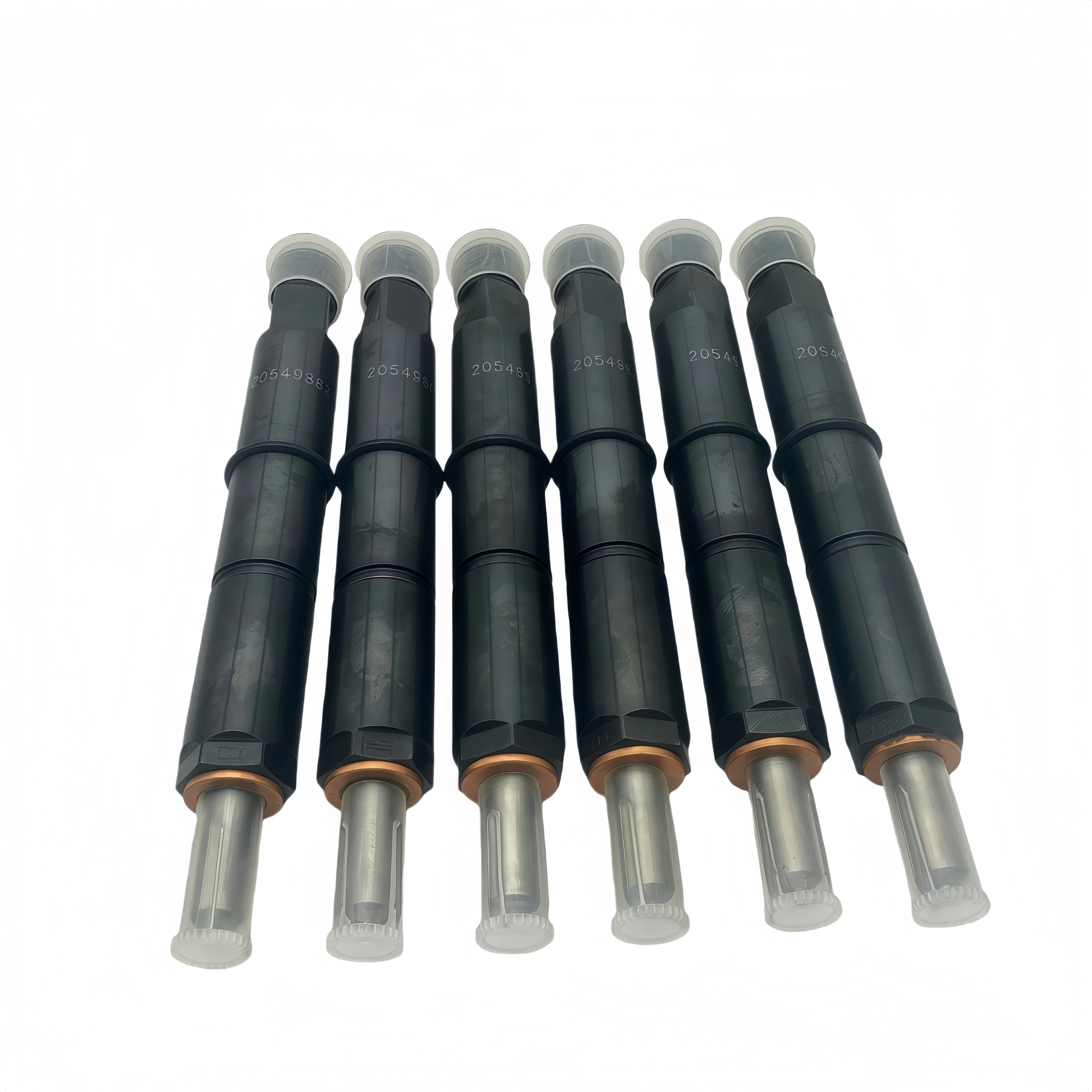 6PCS 20549383 Fuel Injector for Volvo D6D D6E TD420VE TAD420VE Engine EC135 EC240B EC360B EC290B EW180B Excavator