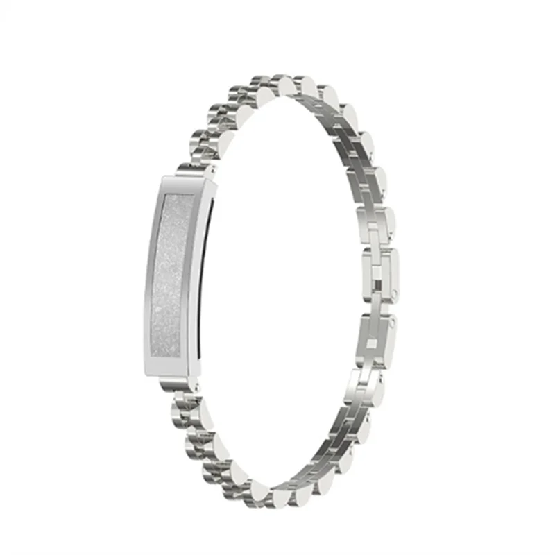 ABSQ-Smart Chain Bracelet Bluetooth Connected APP Multi Sports Heart Rate Blood Oxygen Sleep Monitor For Women