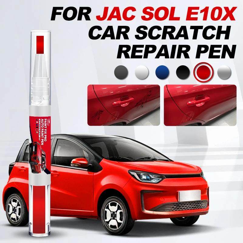 Автомобильные-аксессуары-для-jac-sol-e10x-2022-2025-Карандаш-для-ремонта-краски-e10x-средство-для-удаления-царапин-diy-автоаксессуары-черный-белый
