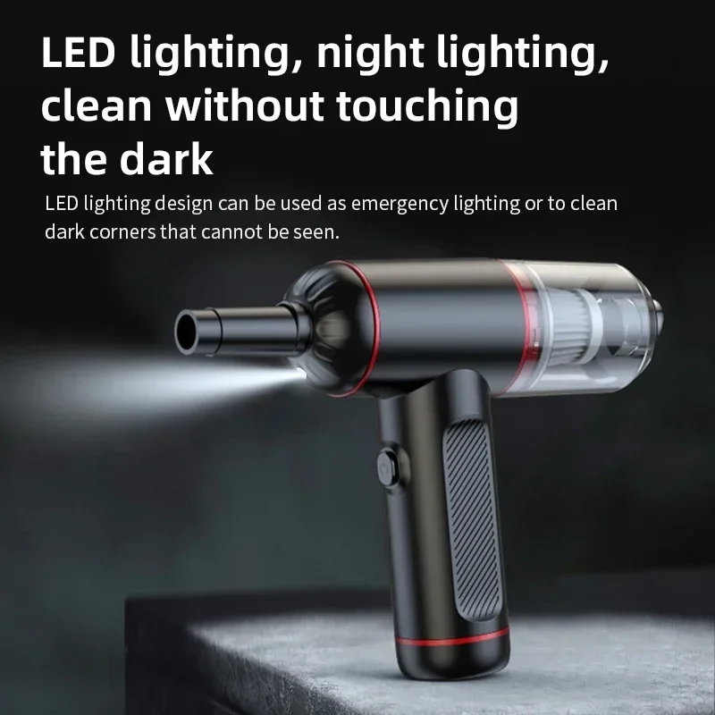 Xiaomi 6600000PA 3 in 1 Car Vacuum Cleaner High-Power Powerful Household Clean Vacuum Dual use suction & blowing Handheld