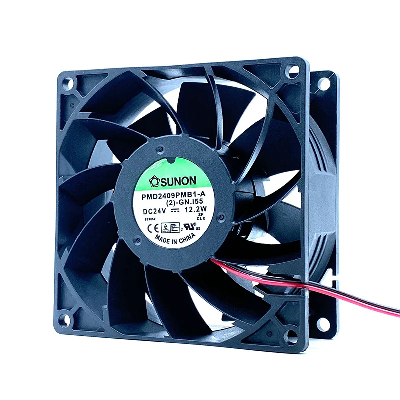 original PMD2409PMB1-A DC24V 12.2W 9238 9cm inverter fan