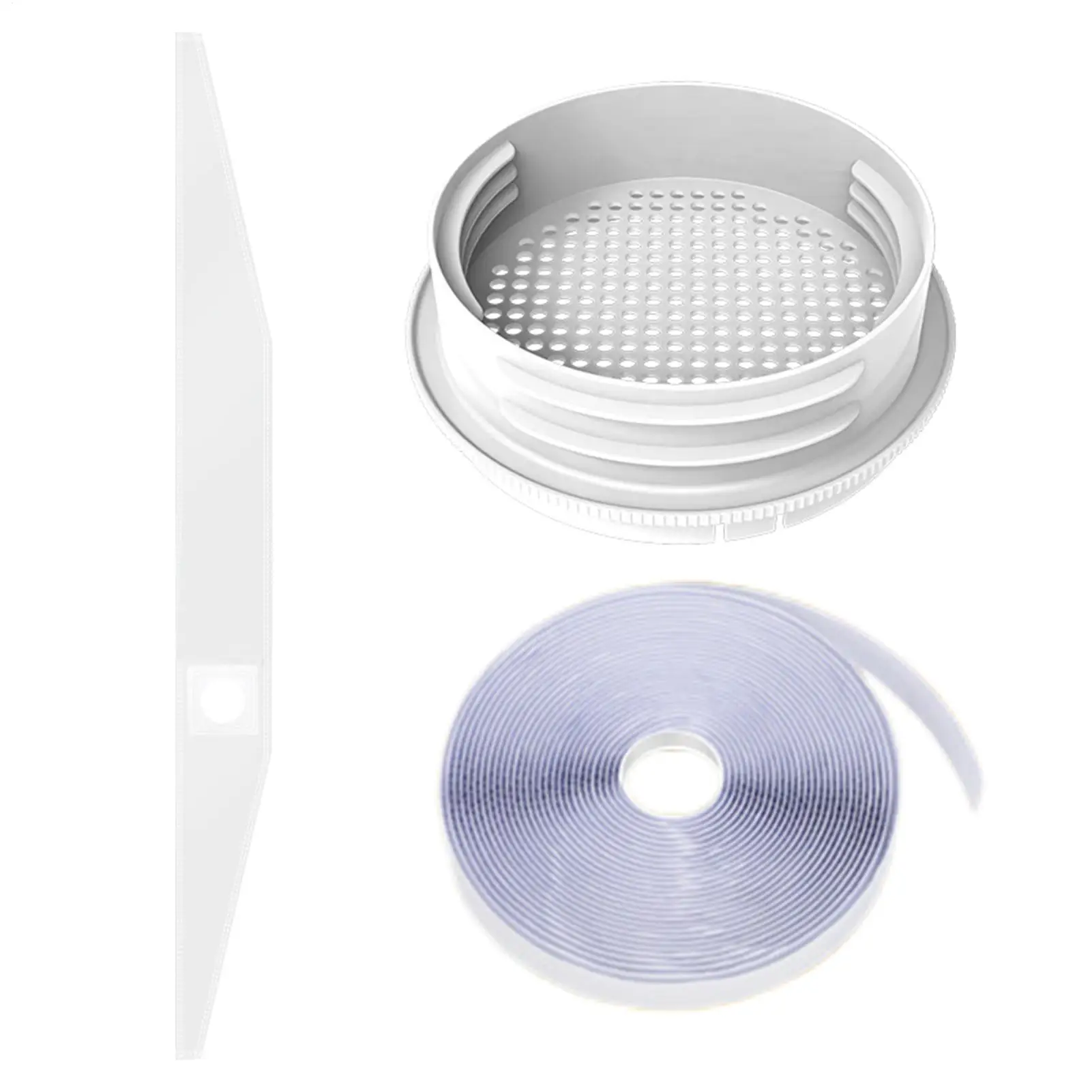 Portable AC Window Kit Adjustable No Drill Plate Portable AC Unit Window Kit For Exhaust Hose Sliding Door Home Kitchen Bedroom