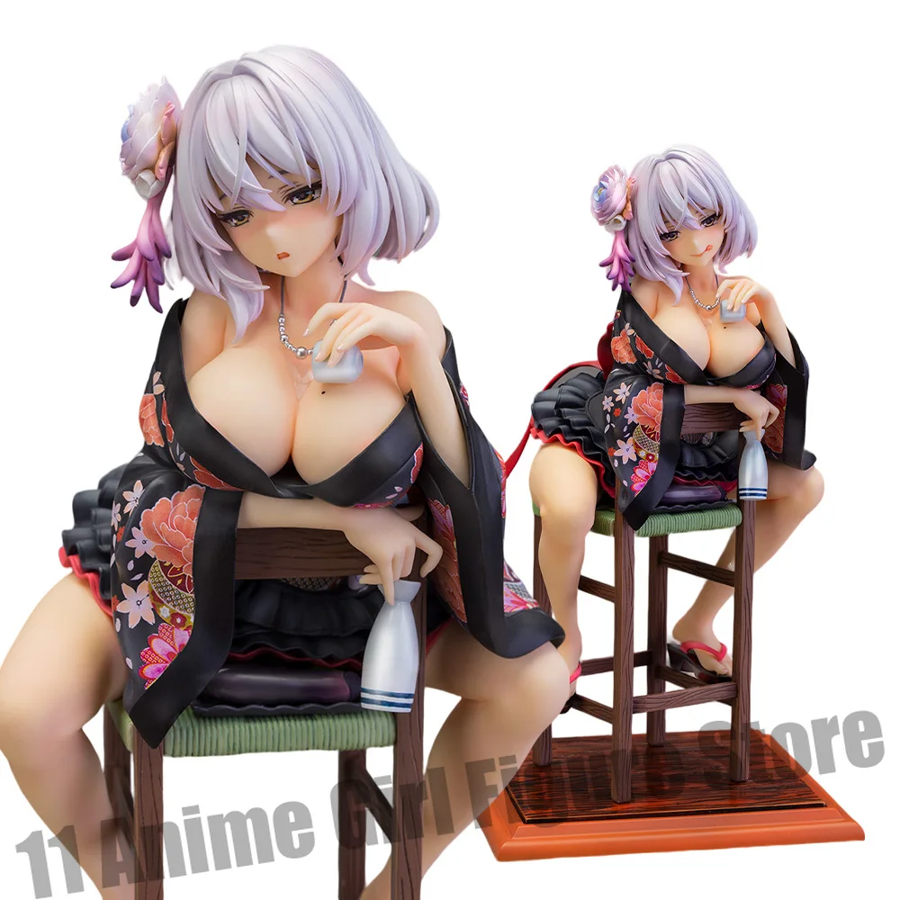 

24cm Skytube Japanese Anime Girl Figurine Ebisugawa Kano 1/6 Pvc Action Figure Adult Collection Model Toy