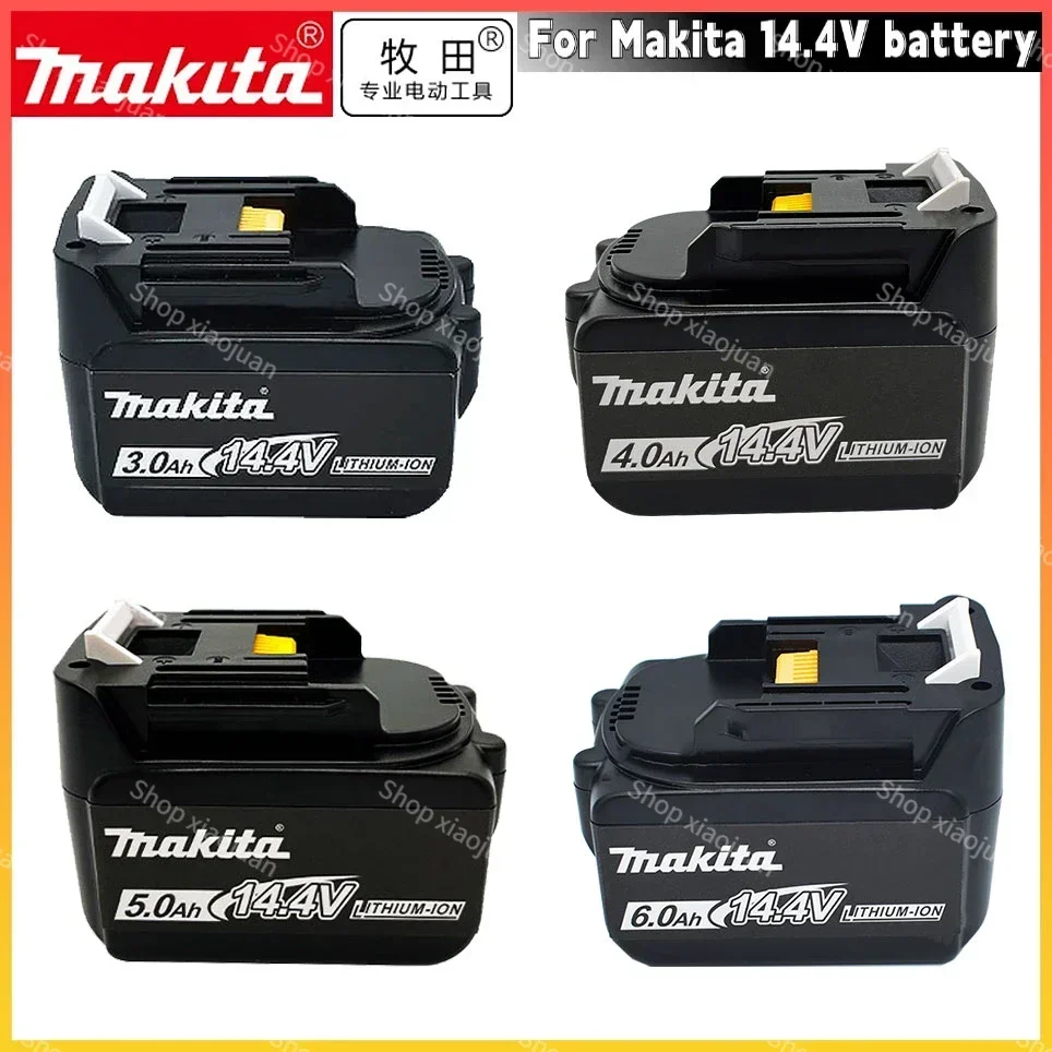 

14.4V 6000mAh Makita BL1460 BL1430 BL1440 196875-4 194558-0 195444-8 6.0Ah 14.4V Makita rechargeable battery for LED indicator