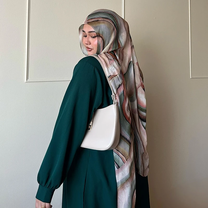 

Hijab Scarves For Muslim Women, Stretchable Chales, Islamic Sauna Bands, Turban Bandana Bufandas
