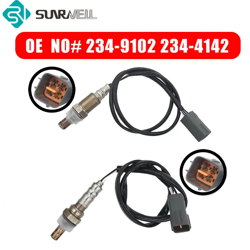 

2pcs 234-9102 234-4142 Upstream Downstream Lambda O2 Oxygen Sensor fit For Mazda RX-8 1.3L R2 2004 2005 2006 2007 2008 234-9102