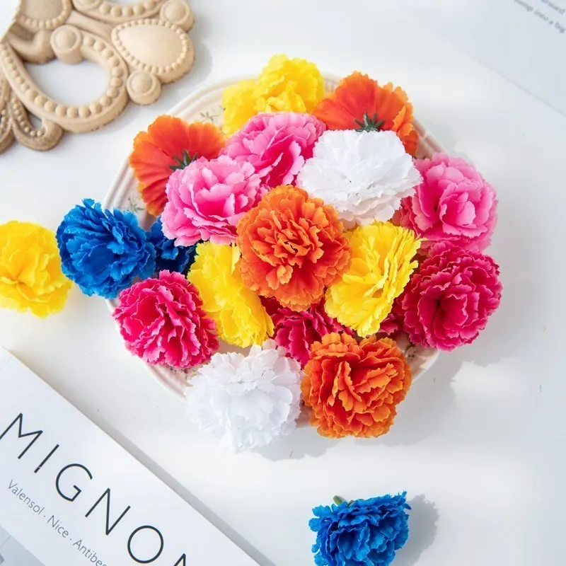5/10 Stück künstliche Seidenblumen in Fliederfarbe, Heim- und Raumdekoration, Tischdeko, Hochzeits- und Braut-Kopfschmuck, DIY-Scrapbooking, Geschenkbox-Requisiten – Detail 5