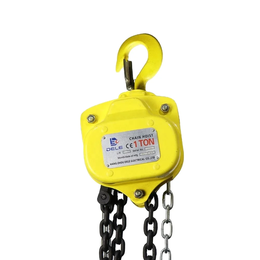 Professional Manual Operated Chain Hoist Chain Block Lifting Equipment Manual Chain Block Hoist 50 Ton For Sale