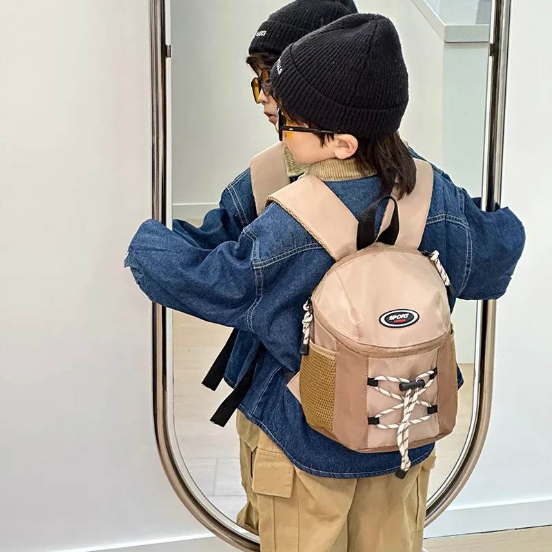 Backpack Children Fashionable Personality Korean Style Kindergarten Outdoor Travel Cool Handsome Small Versatile Kid Backpack