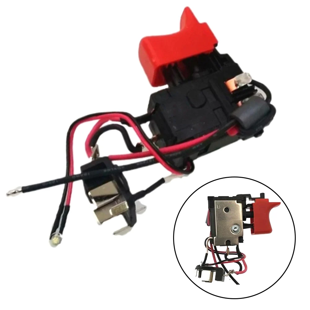 Switch 2609125293 For Bosch GSR 10.8V-13 GSR 120 Power Tool Trigger Replacement Part Metal Plastic Component Repair Accessory