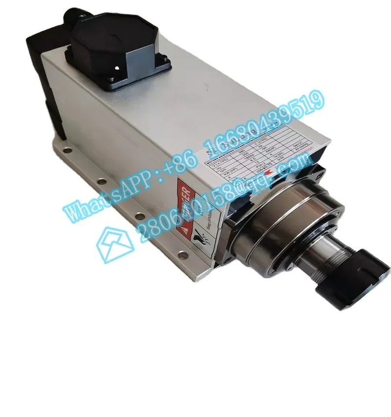 

1.5KW 3KW 6KW Youteng CNC Machine Tool Accessories Air-Cooled Spindle Motor