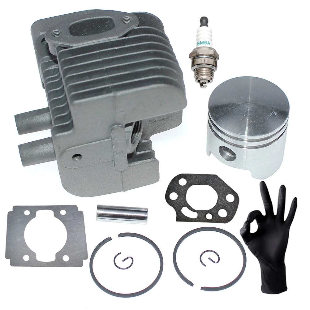 Imagem -04 - Kit de Pistão do Cilindro para Shindaiwa C230 T230 T230x T230xr-emc Es726 C230pt C230c C230ar 80280 80192 80770 A130001391 A130001160