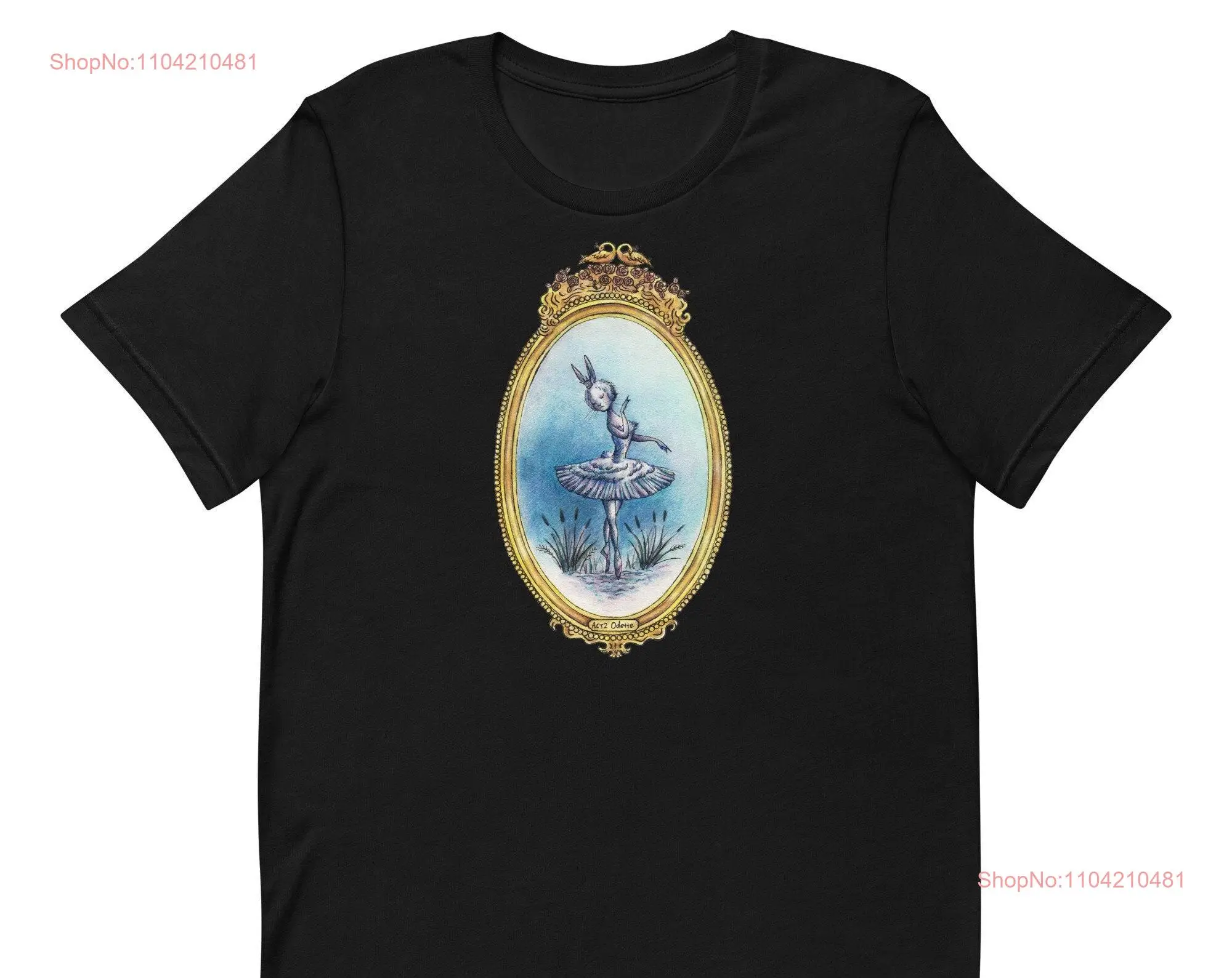 Swan Lake Odette T Shirt long or short sleeves