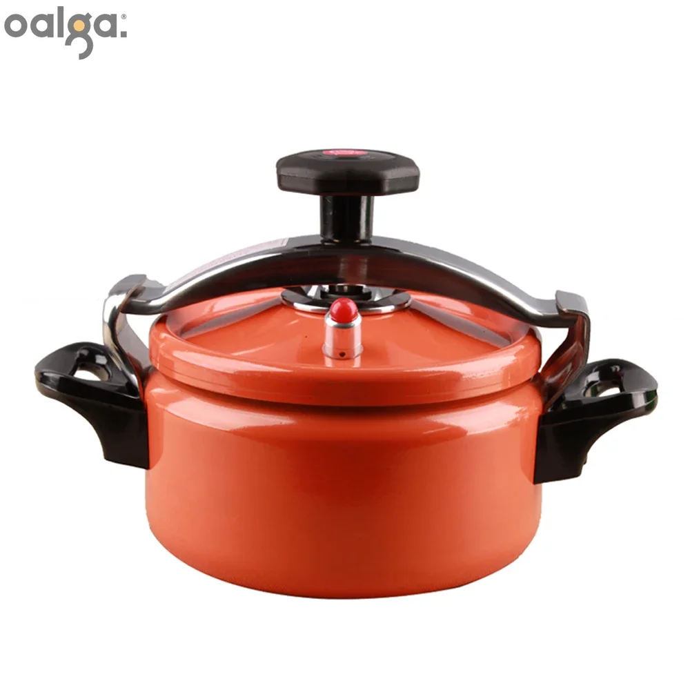 Household Outdoor Explosion-Proof Pressure Cooker Mini Soup Pot Gas Induction Cooker General 3.5L Casserole Camping Cookware