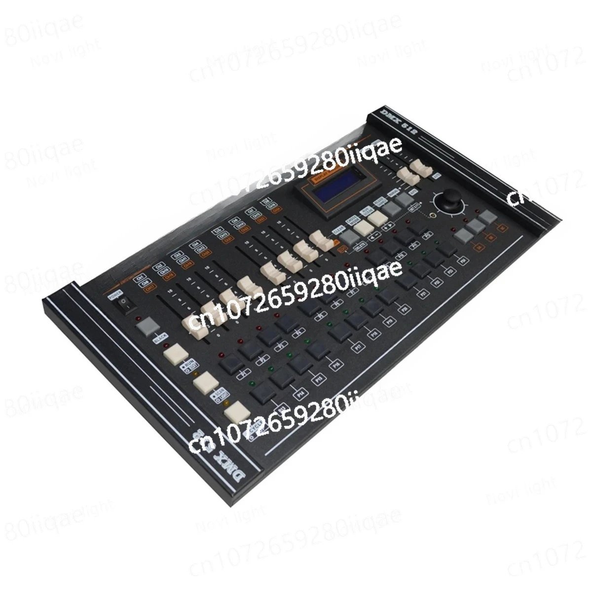 يمكن التحكم في 20 مصباح كمبيوتر لكل منها ما يصل إلى 24 قناة وحدة تحكم DMX DMX512 وحدة تحكم في إضاءة المسرح