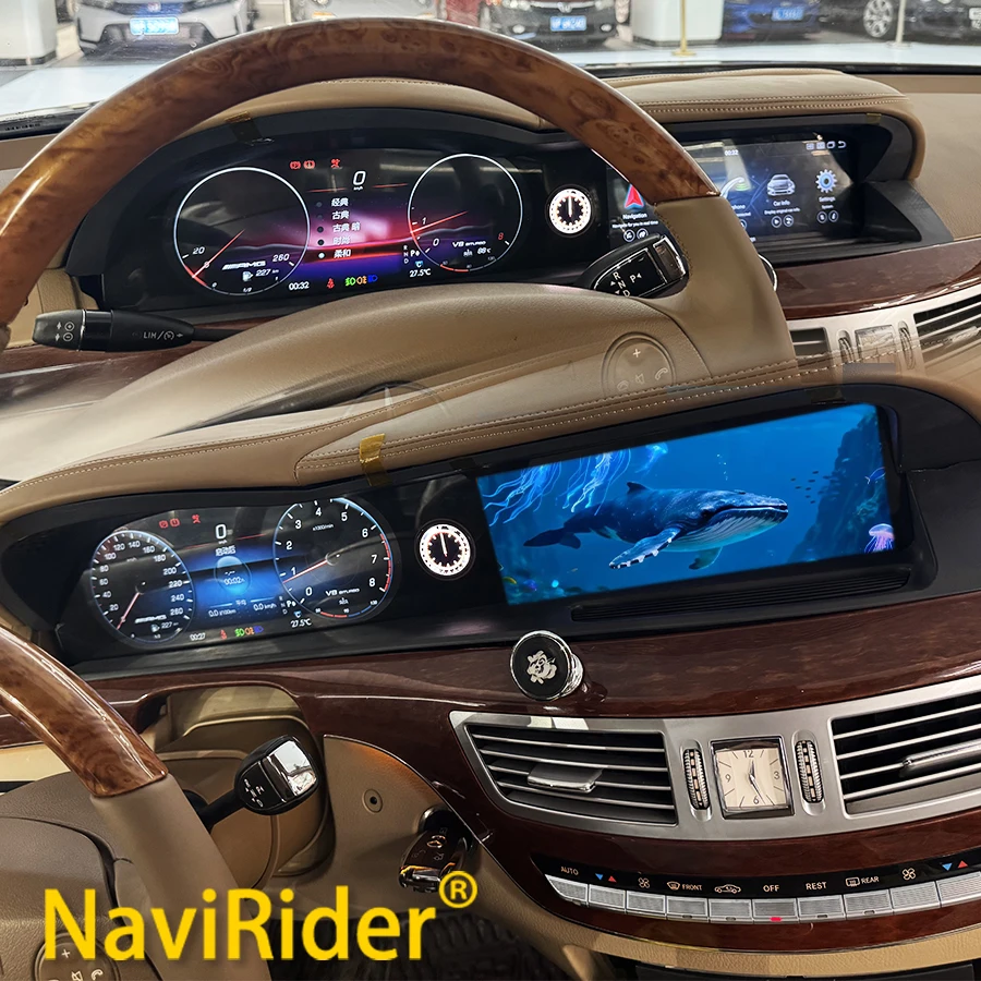 

Android Touch Screen For Benz S Class W221 2006-2013 LHD RHD Car Radio Multimedia Video Player GPS Navigation Carplay Head Unit