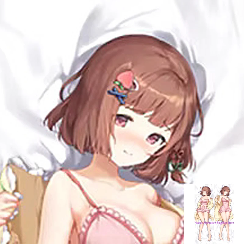 

Dakimakura Anime Pillow Cover Momo Double Sided Print 2Way Cushion Cover Xmas Gifts