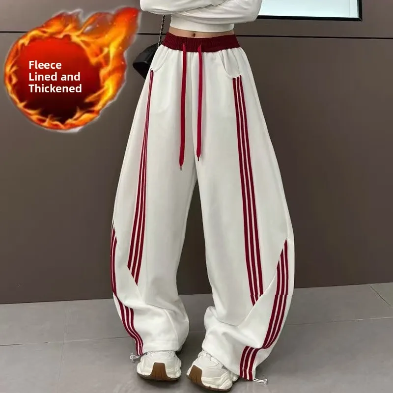 

Thiened Fce повседневные теннисные спортивные штаны свободного покроя спортивные штаны для женщин среднего возраста квадратные танцевальные брюки Fitn