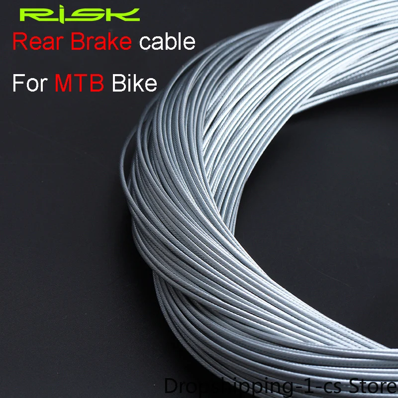 

100pcs Galvanized Rear Brake Inner Cable Wire For MTB bike Mountain Bicycle Rear Brake Inner Cable Wire Sets 1700mm Cable