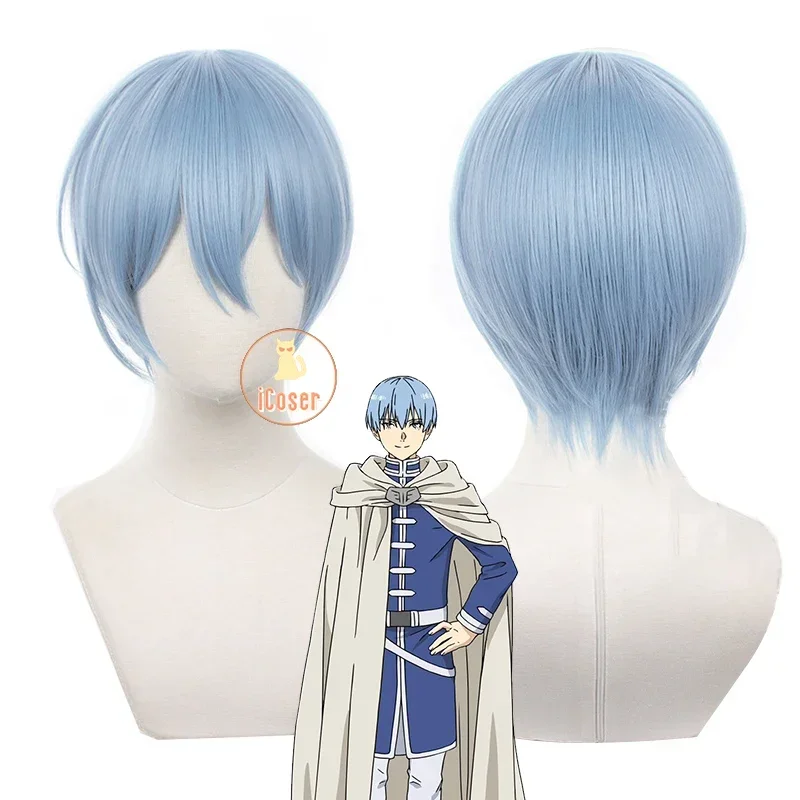 Himmel Cosplay Kostuum Pruik Anime Frieren Voorbij Het Einde Van De Mantel Uniform Outfit Blauw Haar Halloween Feest Mannen Vrouwen Rollenspel