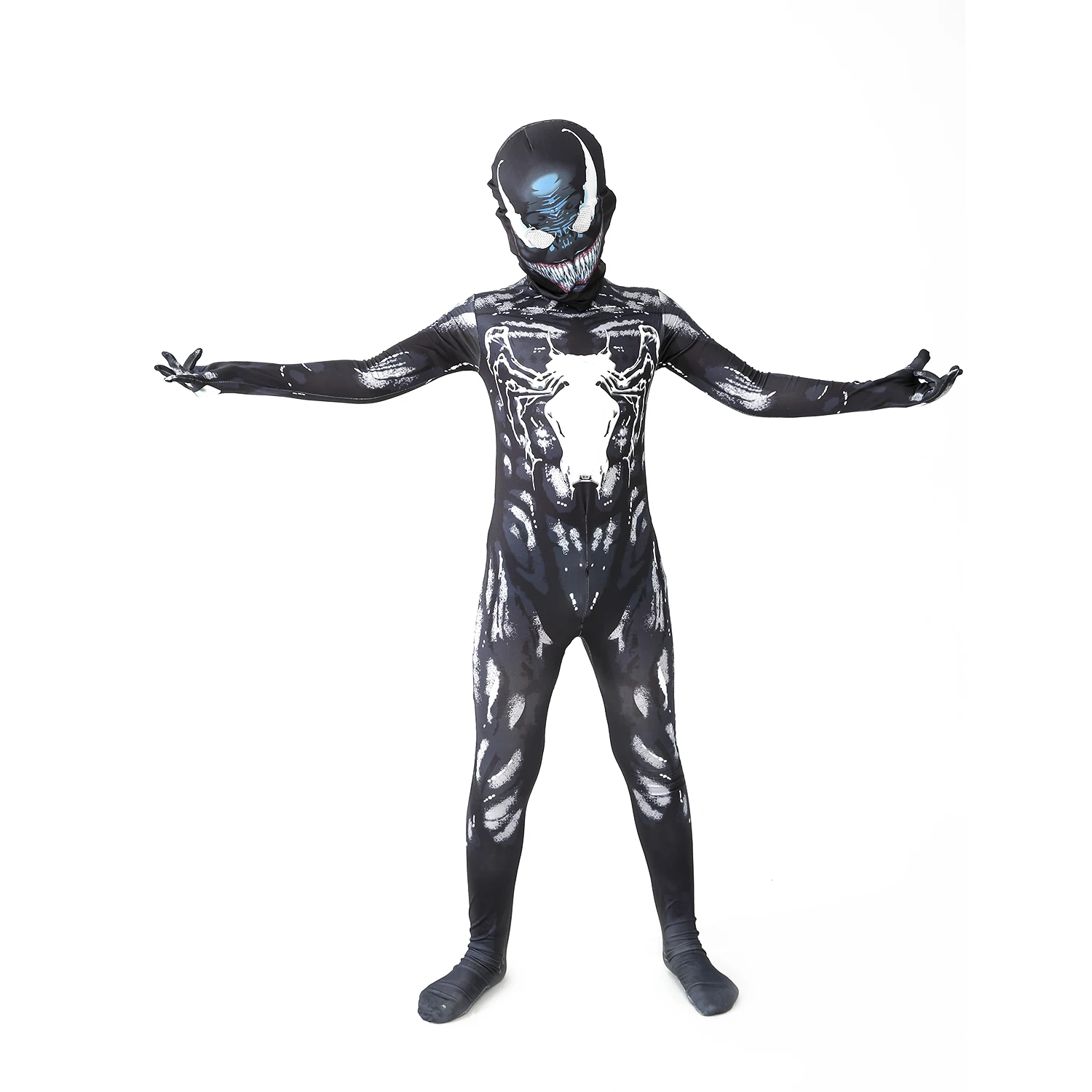Superheros Cosplay halloween kostüme fürnew venom kostüm kinder anzug overall jungen symbiote spidermancostumes