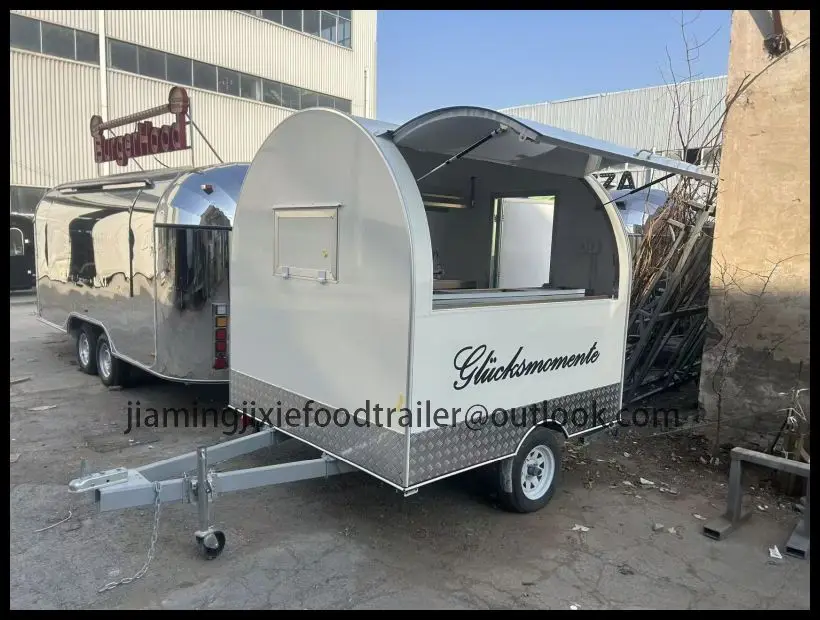 

Commercial Catering Small Mobile Burger Van Fast Food Vending Trailers Cart Mini Ice Cream Coffee Truck for Sale in USA