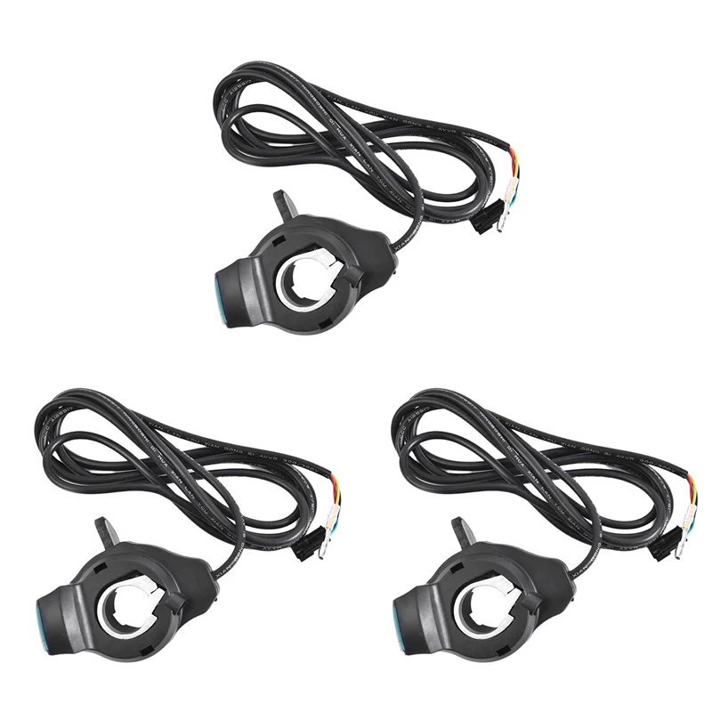 

ABHT-3X Ebike Thumb Throttle With LCD Display, Speed Control Handlebar Grips Electric Bike Accessories
