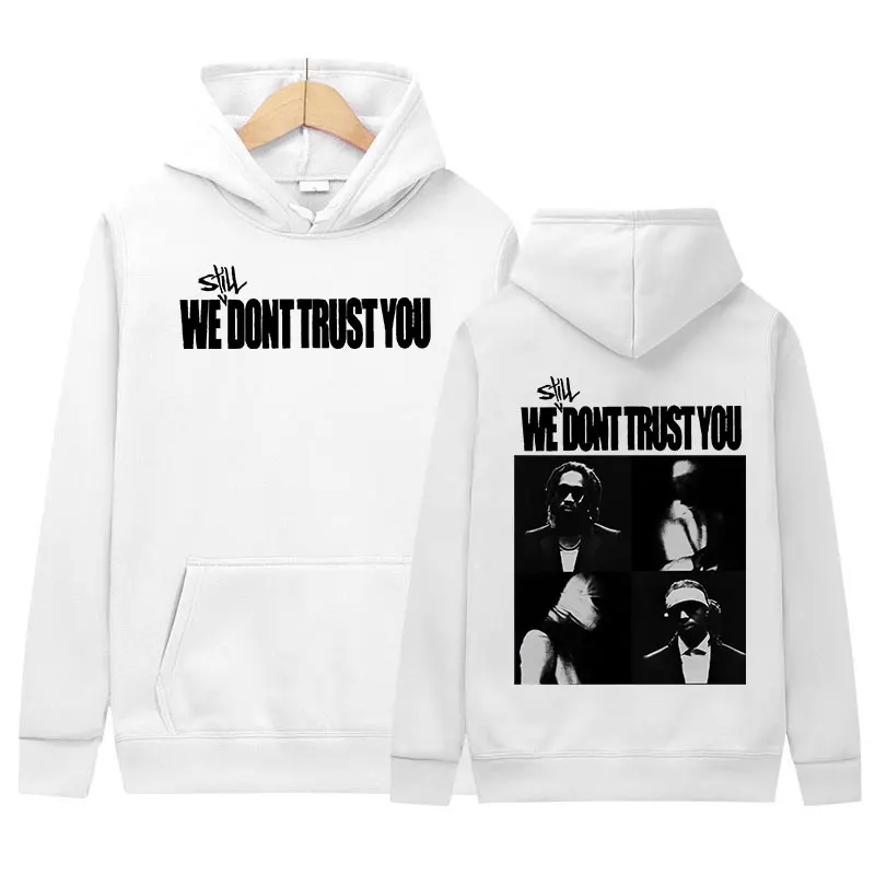 Rapper Future Metro Boomin We Don't Trust You Hoodie Men Hip Hop Fashion Pullover Sweatshirt Vintage Oversized Hooded Streetwear