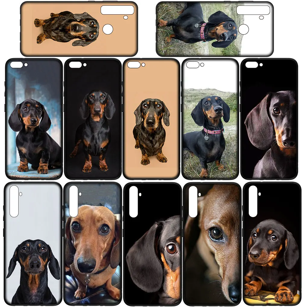 Dachshund Dog Cover Phone Casing for Samsung Galaxy S21 S20 Fe S23 S22 Ultra S8 Plus A71 A12 A13 A21S S7 Soft Case