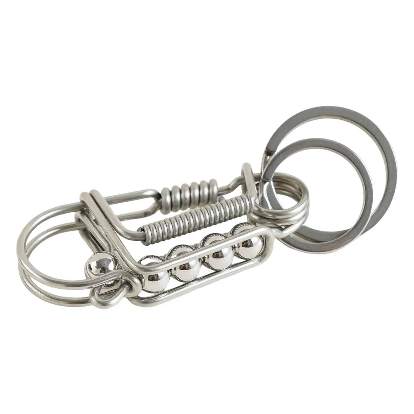 Handmade Stainless Steel Bird Keychains Elegant Car Key Ring Pendant Decoration for Men Women Gift Jewelry Accessories