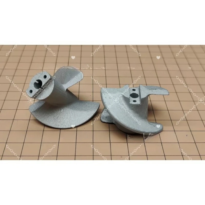 For 3D Printed Jet Boat, Models Aluminum Alloy Propeller for HPW40 Jet Pump, 40mm Pump with Reverse Thrust, Two-Stage Impeller