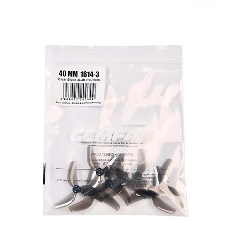 Picture 6: Gemfan 1614-3 tiny Propeller Blade Tiny Whoop Flight Design FPV FPV propeller blade