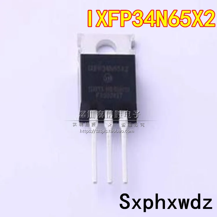 Transistor MOSFET de potencia original, 10 piezas IXFP34N65X2 TO-220 34A650V, nuevo