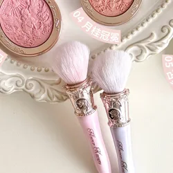 Flower Know Knight unicorn Swan Ballet Strawberry Blush Spot Brush Wool Fluffy Makeup Tool