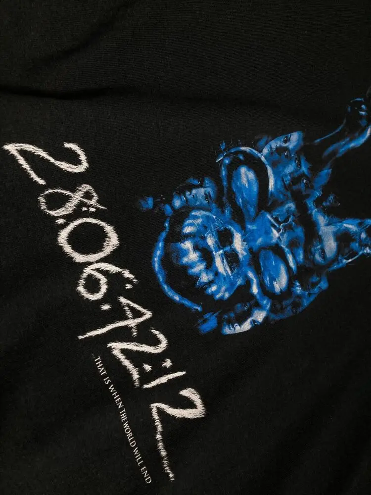 Donnie darko 28。06. 42. 12. ユニセックスTシャツのユニセックス、世界が終わり、映画